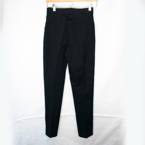 APC High Rise Skinny Jeans Womens S Small Black Stretch Solid Casual A.P.C. A09X - Picture 2 of 5